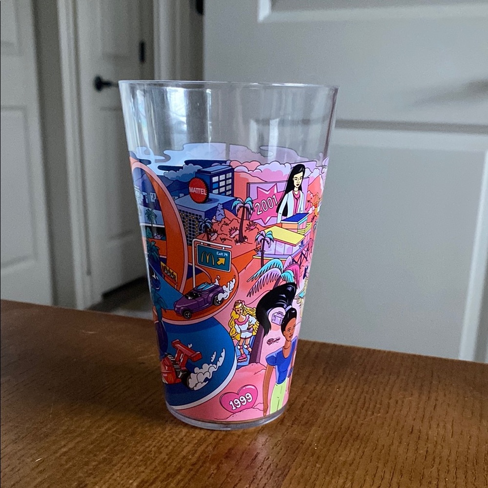 McDonald’s  Mattel Themed Plastic Tumbler